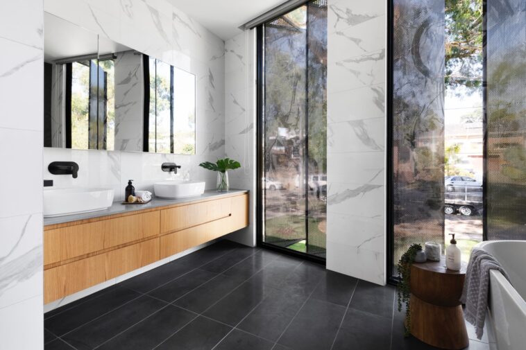 Salle de bain de style industriel.  Propositions d'aménagement